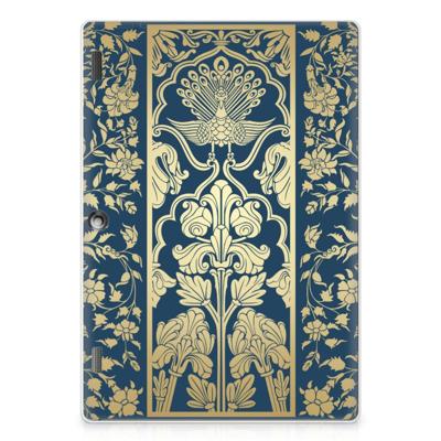 Lenovo Tab 10 | Tab 2 A10-30 | Siliconen hoesje | Beige Flowers