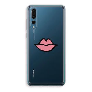 Kusje: Huawei P20 Pro Transparant Hoesje