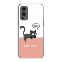 GSM poes: OnePlus Nord 2 5G Transparant Hoesje