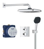 Grohe Precision Thermostat Perfect shower set met Vitalio Comfort 250 Chroom