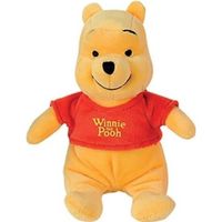 Knuffel Disney Winnie de Poeh beertje geel/rood 19 cm knuffels kopen