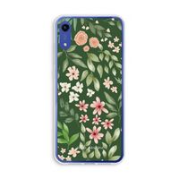 Botanical green sweet flower heaven: Honor Play 8A Transparant Hoesje