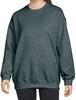 Gildan GSF000 Softstyle® Midweight Fleece Adult Crewneck Sweatshirt - Dark Heather - 4XL