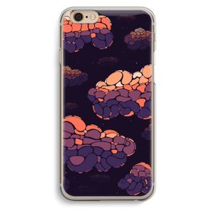Patroon Wolken: iPhone 6 / 6S Transparant Hoesje