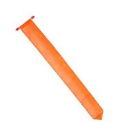 Oranje vlag wimpel voor Koningsdag of het EK / WK voetbal 150 cm   -