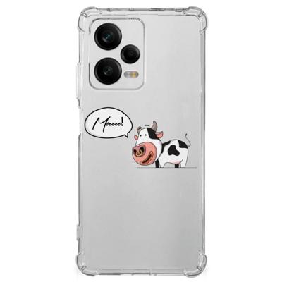 Xiaomi Redmi Note 12 Pro Stevig | Bumper Hoesje | Cow Xiaomi Redmi Note 12 Pro Stevig | Bumper Hoesje | Cow
