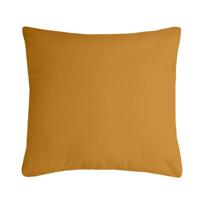 Stof Textile sierkussen Nelson - okergeel - 60 x 60 cm - bank kussens - polyester Stof Textile sierkussen Nelson - okergeel - 60 x 60 cm - bank kussens - polyester