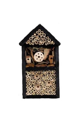 Insectenhotel de Krekel 20x20x45 cm - Boomstijl
