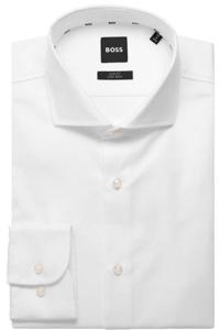 BOSS Slim Fit Overhemd ML6 (vanaf 68 CM) wit