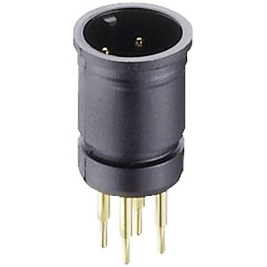 Lumberg Automation 11609-1 Sensor/actuator inbouwconnector M12 Aantal polen (sensoren): 4 Stekker, recht 1 stuk(s)