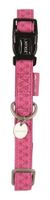 Macleather halsband roze (35-50X2 CM)