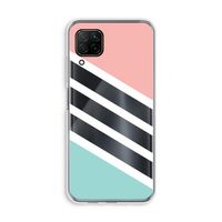 Strepen pastel: Huawei P40 Lite Transparant Hoesje