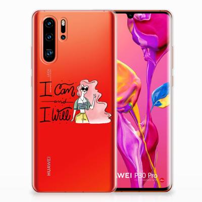 Huawei P30 Pro Telefoonhoesje met Naam i Can