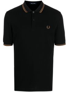 Fred Perry polo à logo brodé - Noir