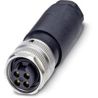 Phoenix Contact 1521355 Sensor/actuator connector, niet geassembleerd 7/8 Aantal polen: 4 Bus, recht 1 stuk(s) - thumbnail