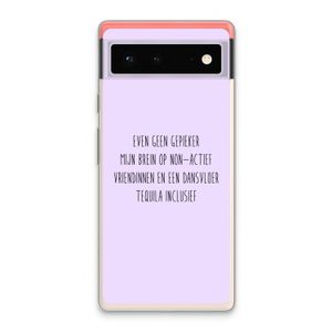 Tequila: Google Pixel 6 Transparant Hoesje