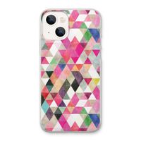 Gekleurde driehoekjes: iPhone 13 Transparant Hoesje