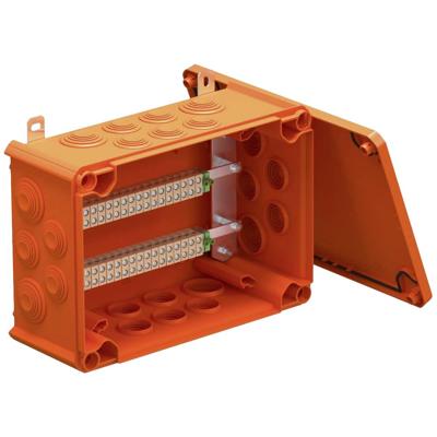 OBO Bettermann 7205772 Aftakdoos Met schroefklemmen, Halogeenvrij (l x b) 285 mm x 201 mm 1 stuk(s) OBO Bettermann 7205772 Aftakdoos Met schroefklemmen, Halogeenvrij (l x b) 285 mm x 201 mm 1 stuk(s)