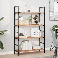 Wandschappen 3 st zwevend olieafwerking 80x30x2 cm acaciahout