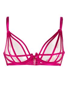 Agent Provocateur soutien-gorge Rubi à ornements en cristal - Rose