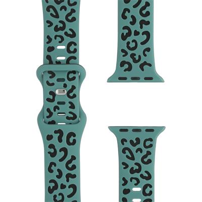 Apple Watch Siliconen Luipaard Wild Band -