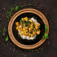 Thaise curry - Malse Kipfilet - Basmati rijst (High Proten)