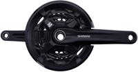 SHIMANO crankstel 3 x 9 speed fc-mt210-3 met 175mm crankarm 40-30-22t zwart