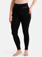 Naadloze legging dames - Claire - Comfortabele bamboe legging zwart