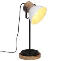 Bureaulamp 25 W E27 17x17x50 cm wit - thumbnail