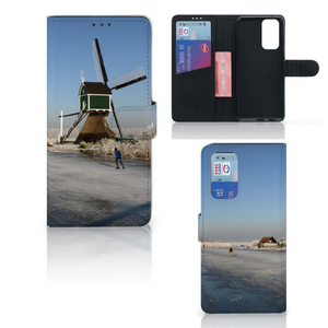 OnePlus 9 Pro Flip Cover Schaatsers