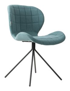 Zuiver Eetkamerstoel 'OMG' kleur Blauw