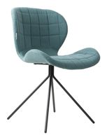 Zuiver Eetkamerstoel 'OMG' kleur Blauw