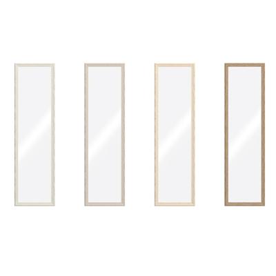 Wandspiegel Home ESPRIT Bruin Beige Grijs Stads 35 x 2 x 132 cm (4 Stuks)