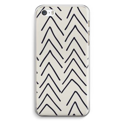 Marrakech Arrows: iPhone 5 / 5S / SE Transparant Hoesje