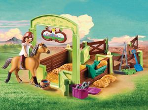 Playmobil Lucky & Spirit met paardenbox