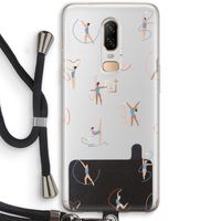 Dancing #3: OnePlus 6 Transparant Hoesje met koord