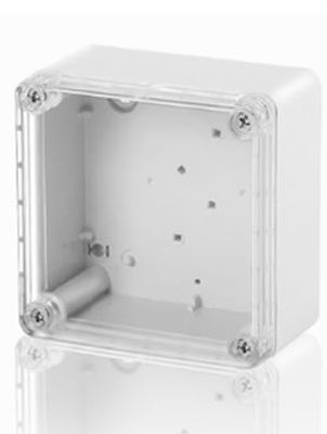 Lege opbouwbehuizing met transparante deksel 300 mm