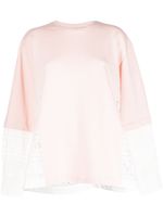 BAPY BY *A BATHING APE® t-shirt à découpes - Rose