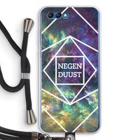 Negenduust ruimte: Honor 10 Transparant Hoesje met koord