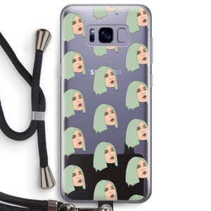 King Kylie: Samsung Galaxy S8 Plus Transparant Hoesje met koord