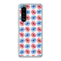 Klaproosjes: Sony Xperia 5 III Transparant Hoesje