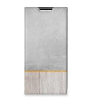 Samsung Galaxy S22 Ultra Book | Wallet Case | Wood Concrete