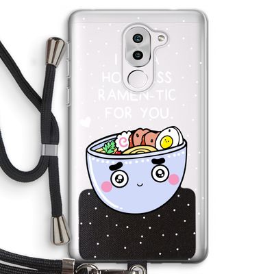 I'm A Hopeless Ramen-Tic For You: Honor 6X Transparant Hoesje met koord