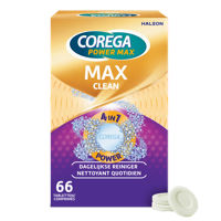 Corega Max Clean - 66 tabletten