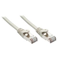 LINDY 48338 RJ45 Netwerkkabel, patchkabel CAT 5e F/UTP 3.00 m Grijs Snagless 50 stuk(s) - thumbnail