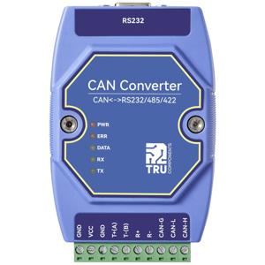 TRU COMPONENTS TC-ECAN-401 Multifunctionele module Modbus-RTU, CAN Bus, RS-485, RS-422, RS-232 12 V/DC, 24 V/DC 1 stuk(s)