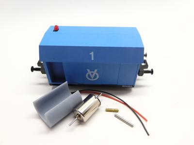 micromotor HBR004 ombouwset voor Brawa Klv 61, Köf II, Volkert robot V7000 - Model met snaaraandrijving micromotor HBR004 ombouwset voor Brawa Klv 61, Köf II, Volkert robot V7000 - Model met snaaraandrijving