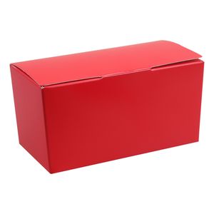 Cadeaudoosje/bonbondoosje - 11 x 5 cm - Bruiloft bedankje - 25x stuks - rood - 125 gram   -