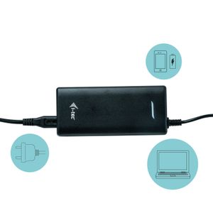 i-tec CHARGER-C112W oplader voor mobiele apparatuur Universeel Zwart AC Binnen