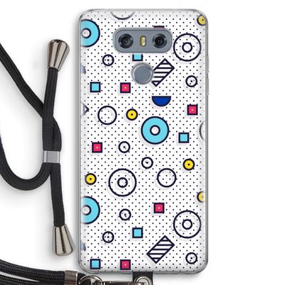 8-bit N°9: LG G6 Transparant Hoesje met koord